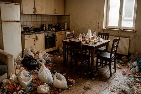 nettoyage après collocation