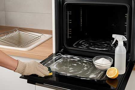 Comment nettoyer un four ou un réfrigérateur sans produits chimiques